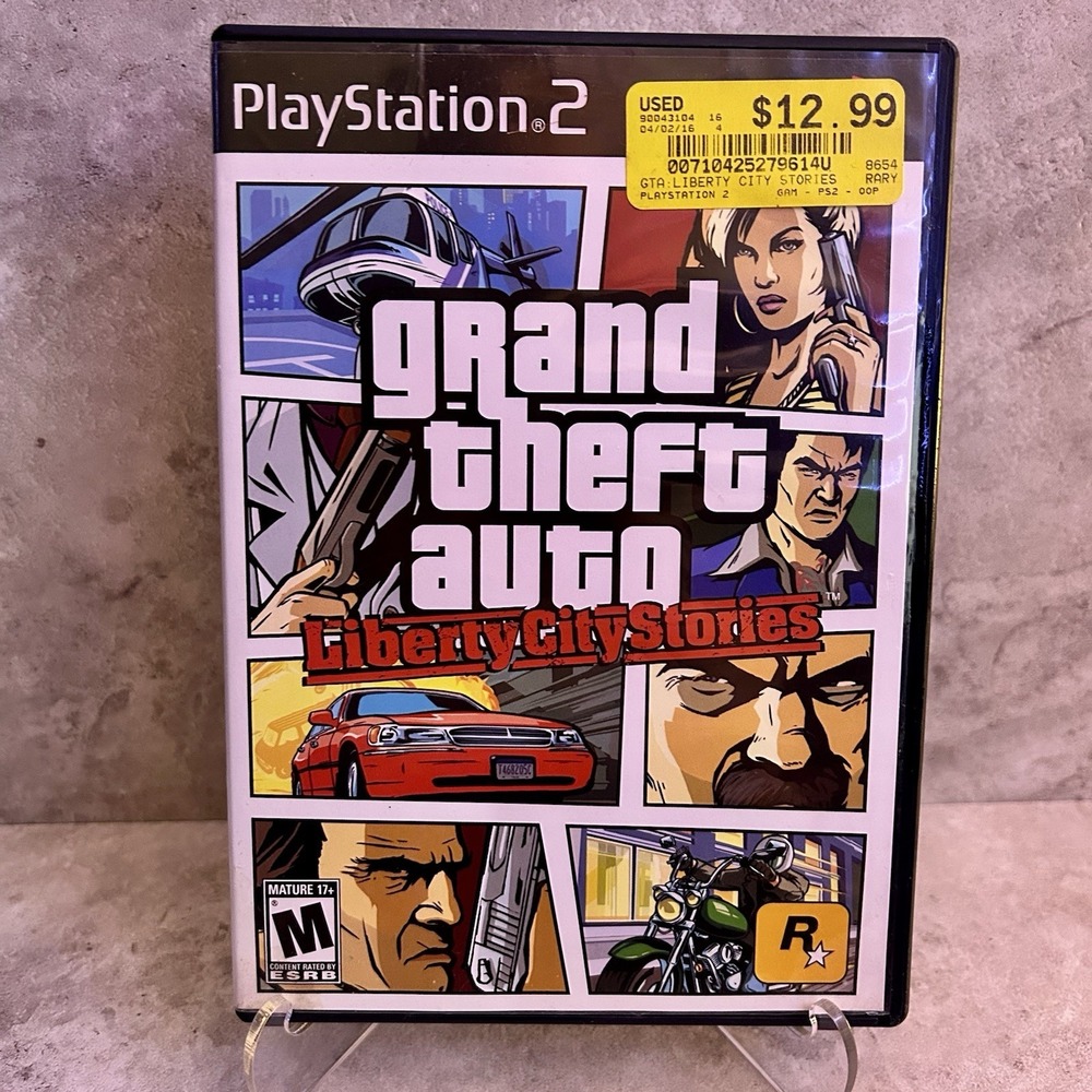 Grand Theft Auto: Liberty City Stories (PlayStation 2) PS2 / CASE ONLY / NO GAME - Picture 1 of 4